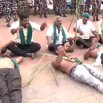 कावेरी विवाद पर किसानों का बेंगलुरु बंद, किया जा रहा प्रदर्शन