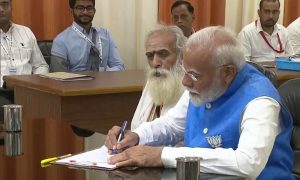 PM Narendra Modi filed nomination