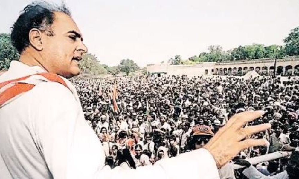 Rajiv Gandhi's death anniversary