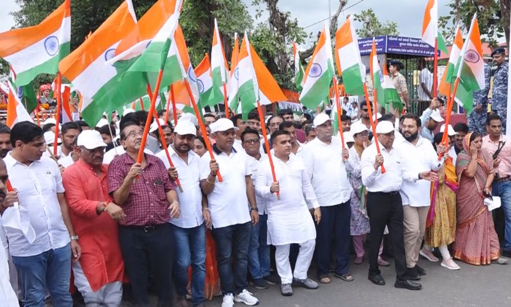 tiranga yatra vadodara