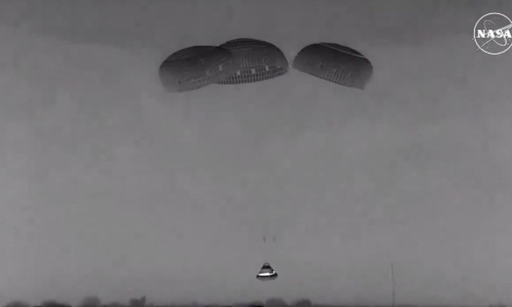 Starliner spacecraft landed