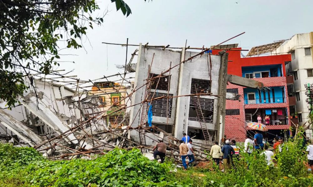 building collapsed in Bengaluru