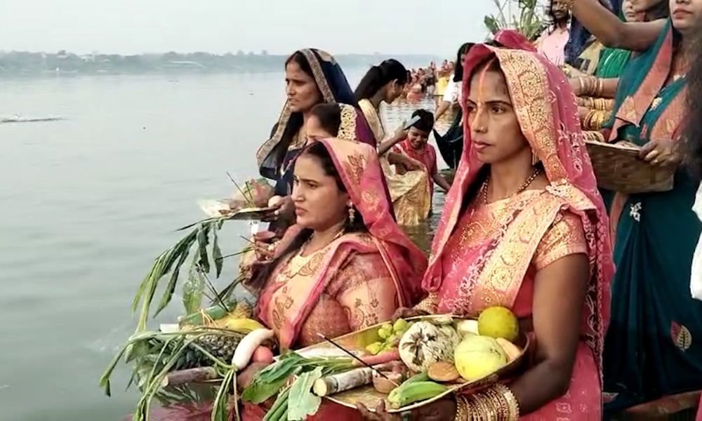 Chhath pooja 1st day