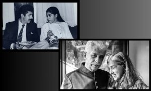 Naseeruddin and Ratna Pathak Shah