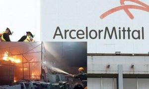 Fire at ArcelorMittal steel plant